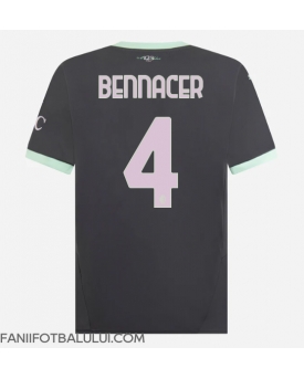 AC Milan Ismael Bennacer #4 Tricou Fotbal Replică 2024-25 Barbati Treilea
